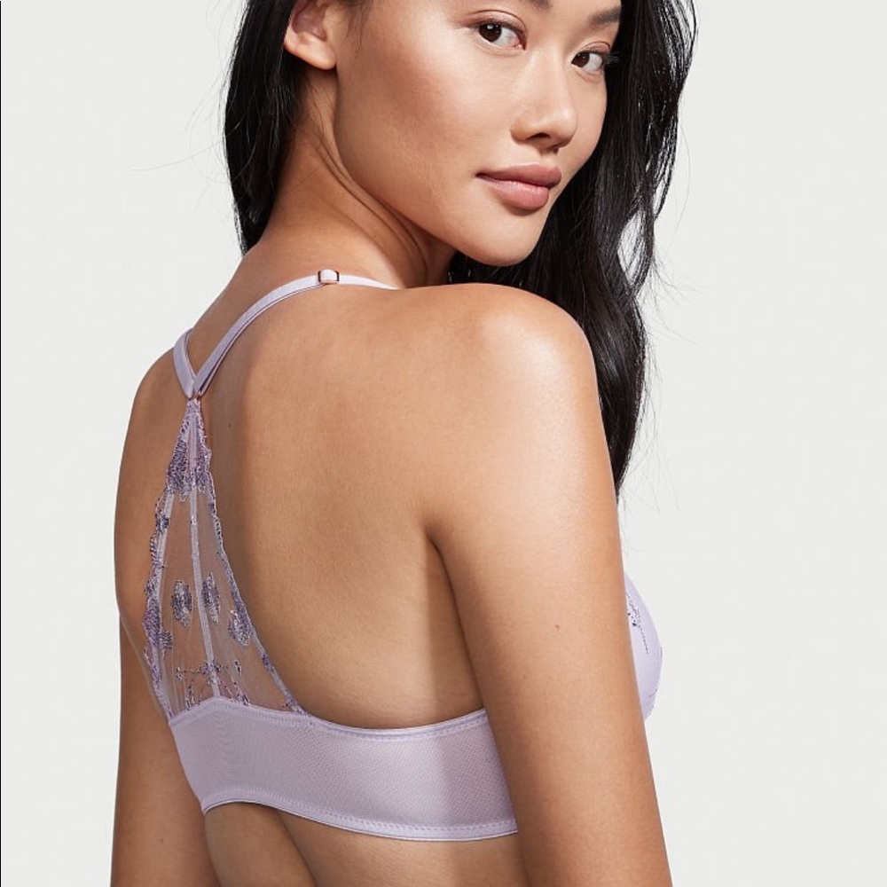 Victoria’s Secret BODY BY VICTORIA Full Coverage Shimmer Floral Racerback Bra - Picture 15 of 16